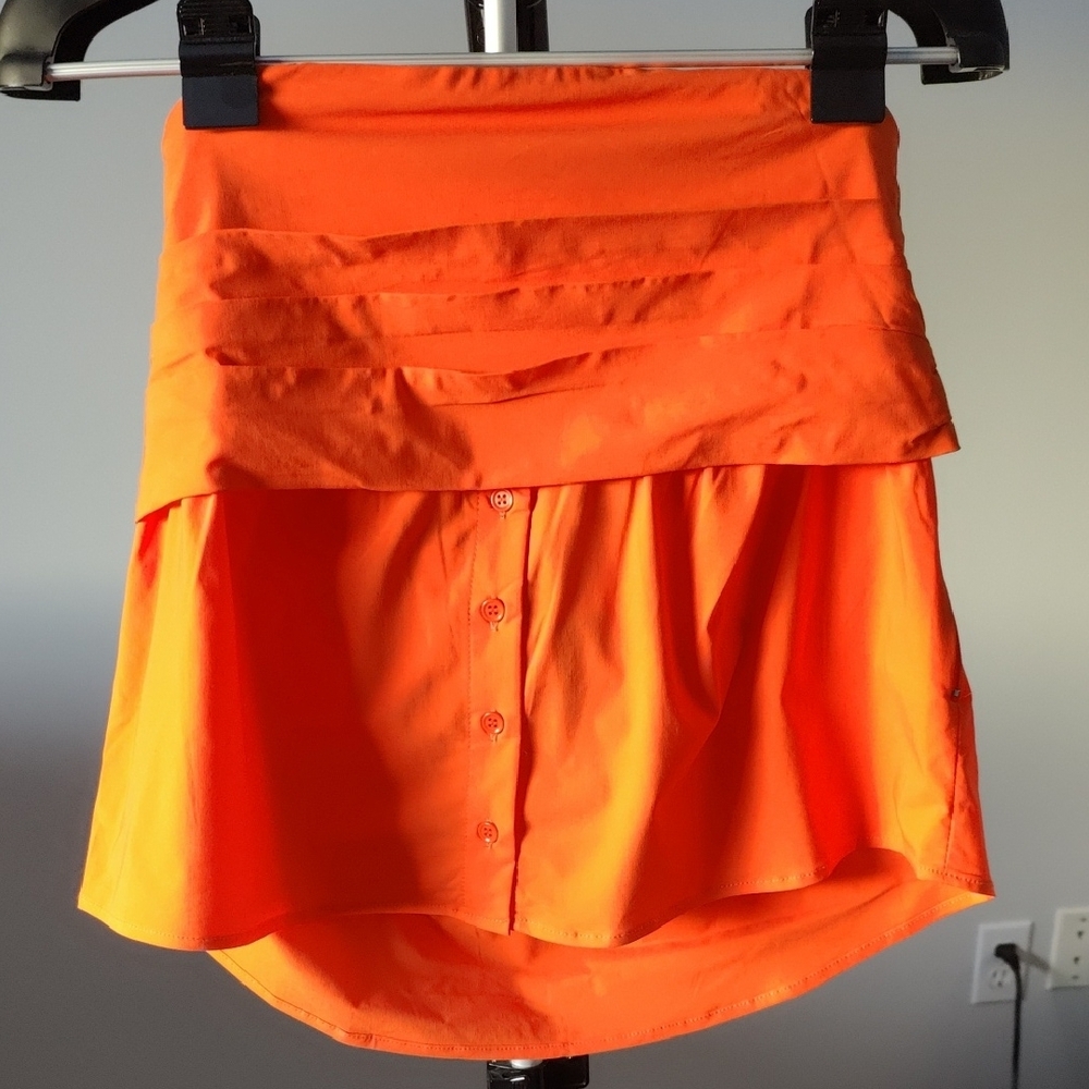 Orange Women's Tube top